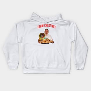 team  joey chestnut the king hot dog Kids Hoodie